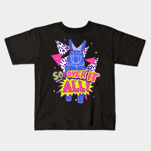 Overalls Kids T-Shirt by Hillary White Rabbit